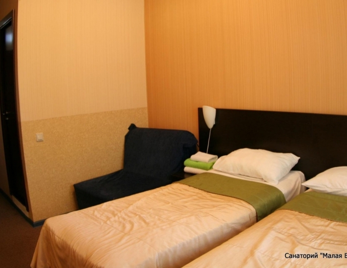 Стандарт 2-местный 1-комнатный с балконом, 4 корпус. - Санаторий «Малая бухта»