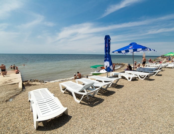 Собственный пляжный комплекс - Санаторий «Малая бухта»