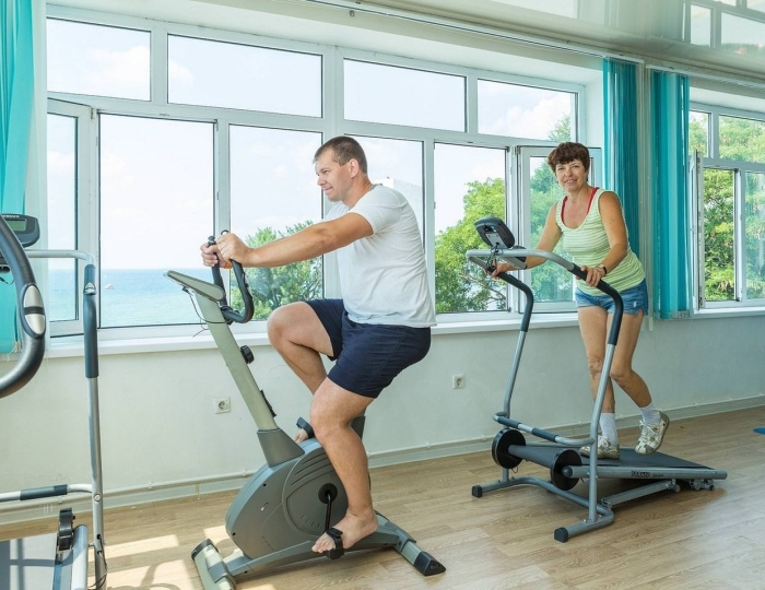 Тренажерный зал - Санаторий «Малая бухта»